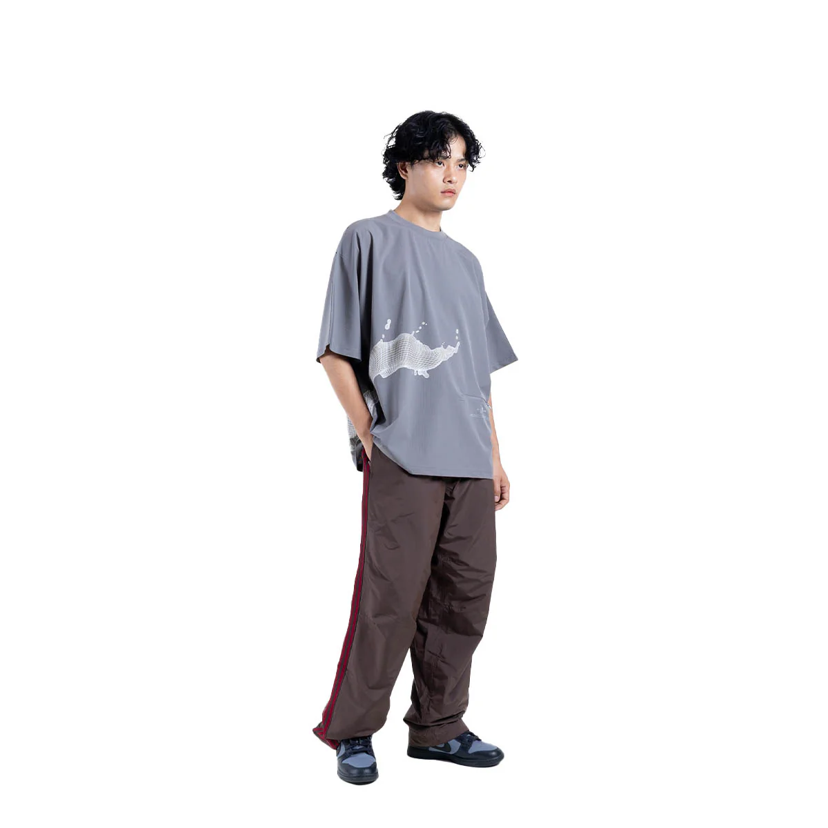 3D Flow Tee 'Grey' - Image 2