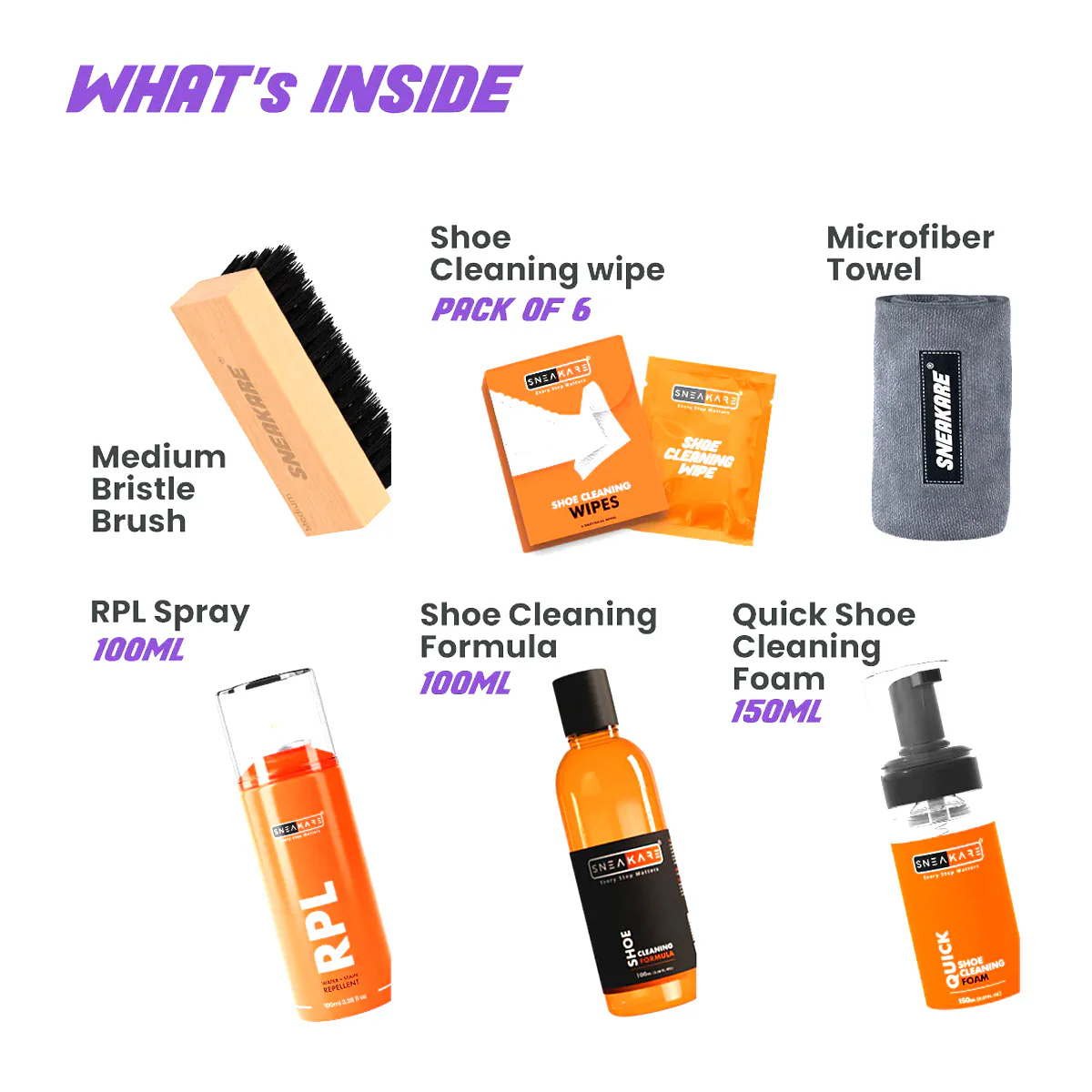 6 in 1 Shoe care Kit - Image 2