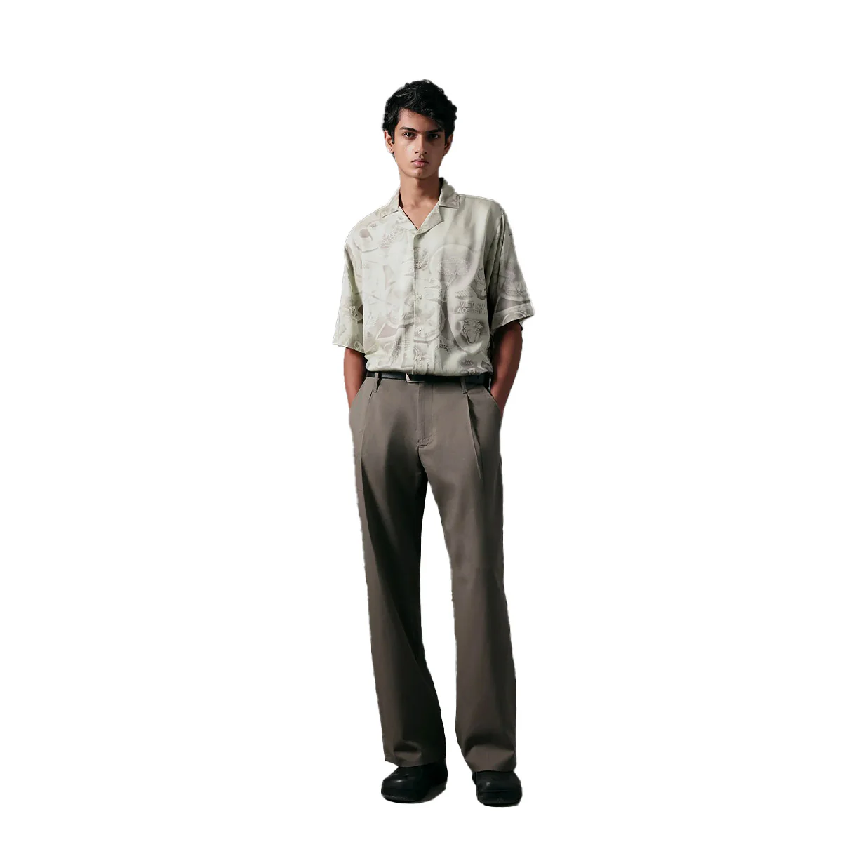 Aegis Relaxed Shirt in Brown - Image 2