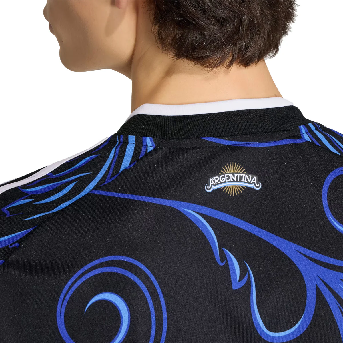 Argentina 26 Away Jersey Short Sleeve 'Black' - Image 6