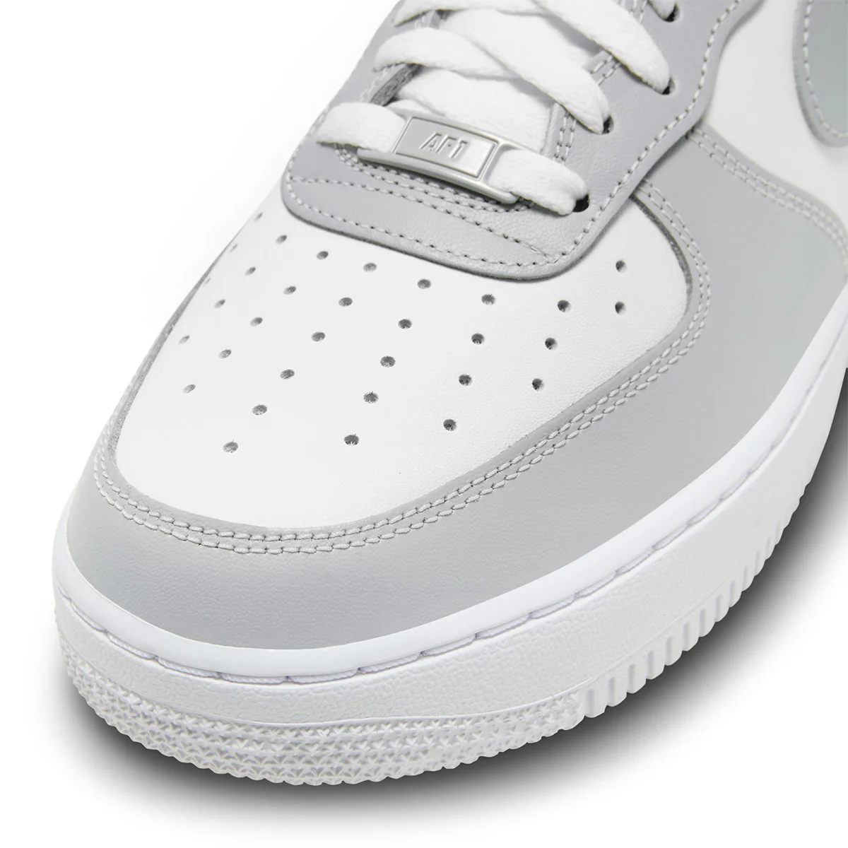 Air Force 1 '07 'WHITE/LT SMOKE GREY-WHITE-LT SMOKE GREY' - Image 5