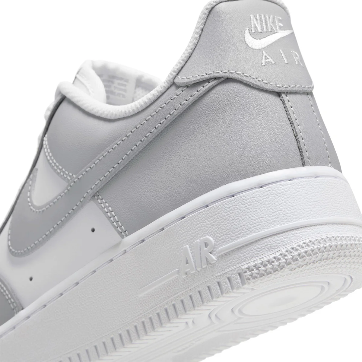 Air Force 1 '07 'WHITE/LT SMOKE GREY-WHITE-LT SMOKE GREY' - Image 7