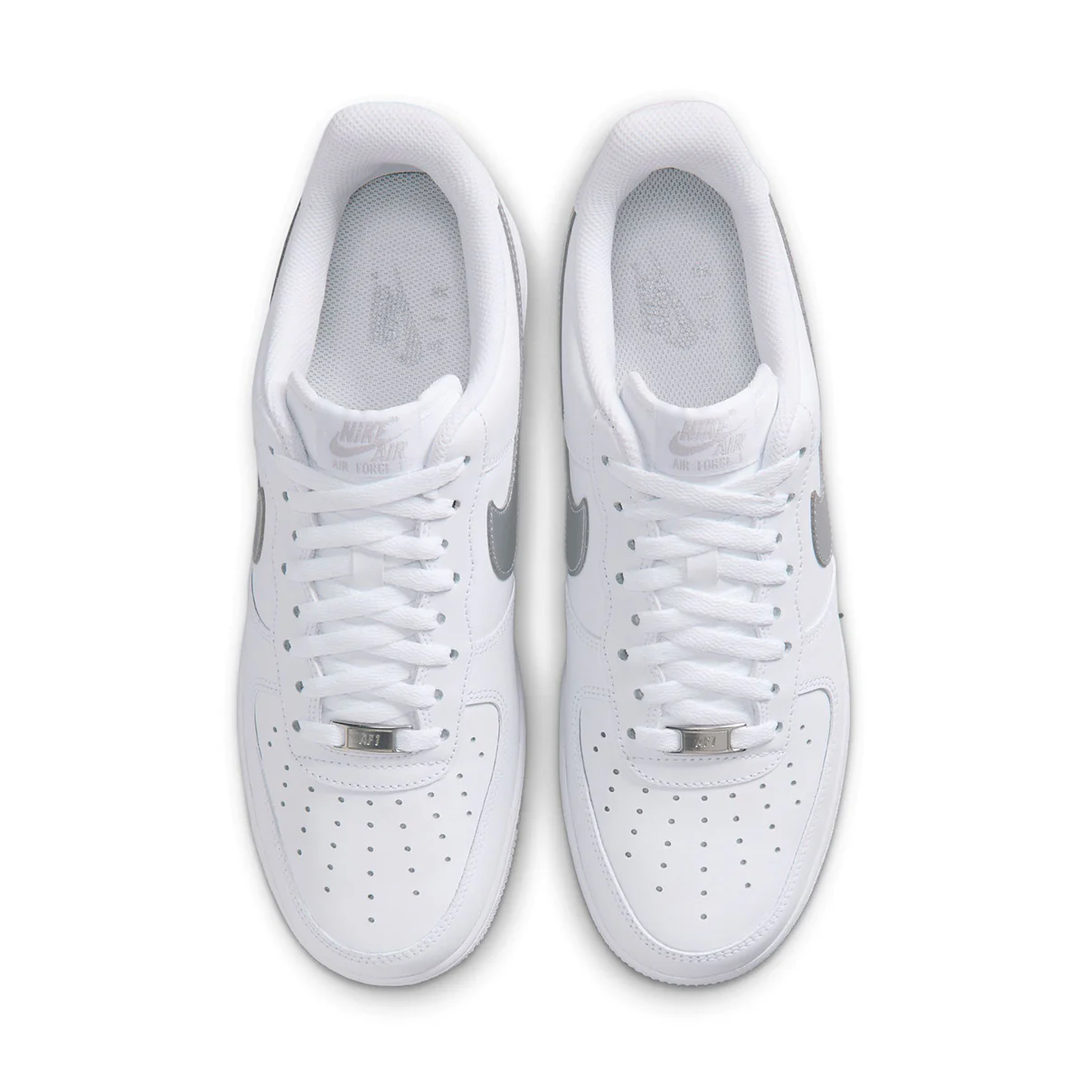 Air Force 1'07 'WHITE/METALLIC SILVER' - Image 4