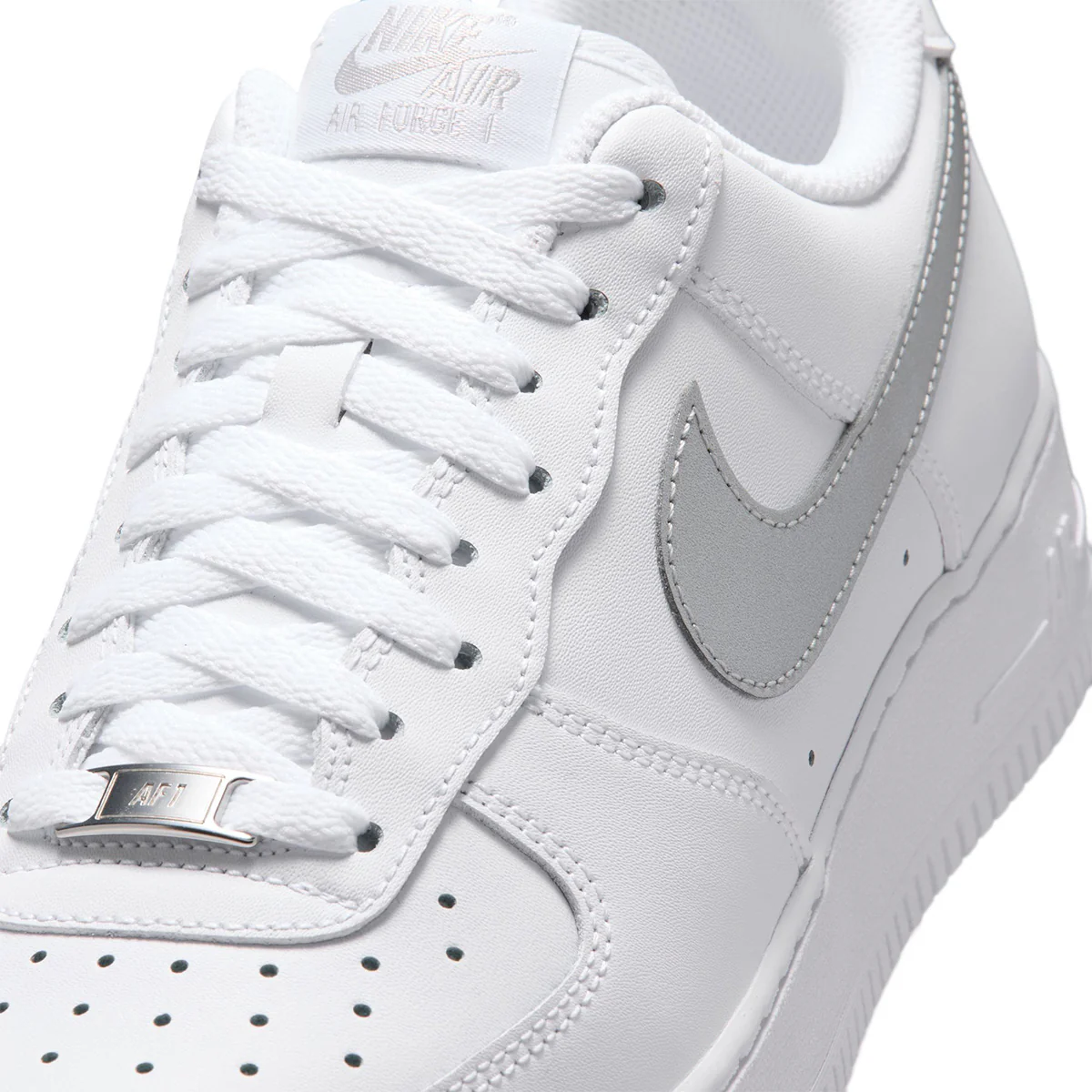 Air Force 1'07 'WHITE/METALLIC SILVER' - Image 8