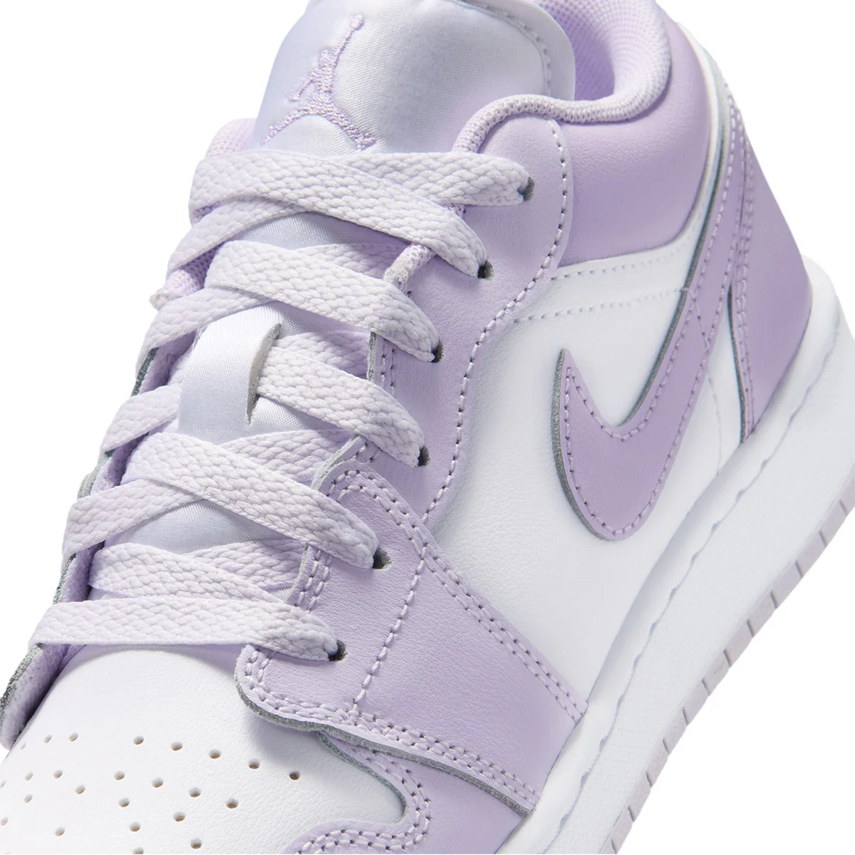 Air Jordan 1 Low GS 'BARELY GRAPE/WHITE-VIOLET MIST' - Image 9