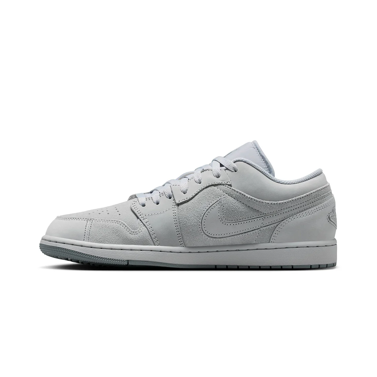 Air Jordan 1 Low SE Craft 'WOLF GREY/WOLF GREY/SMOKE GREY' - Image 6