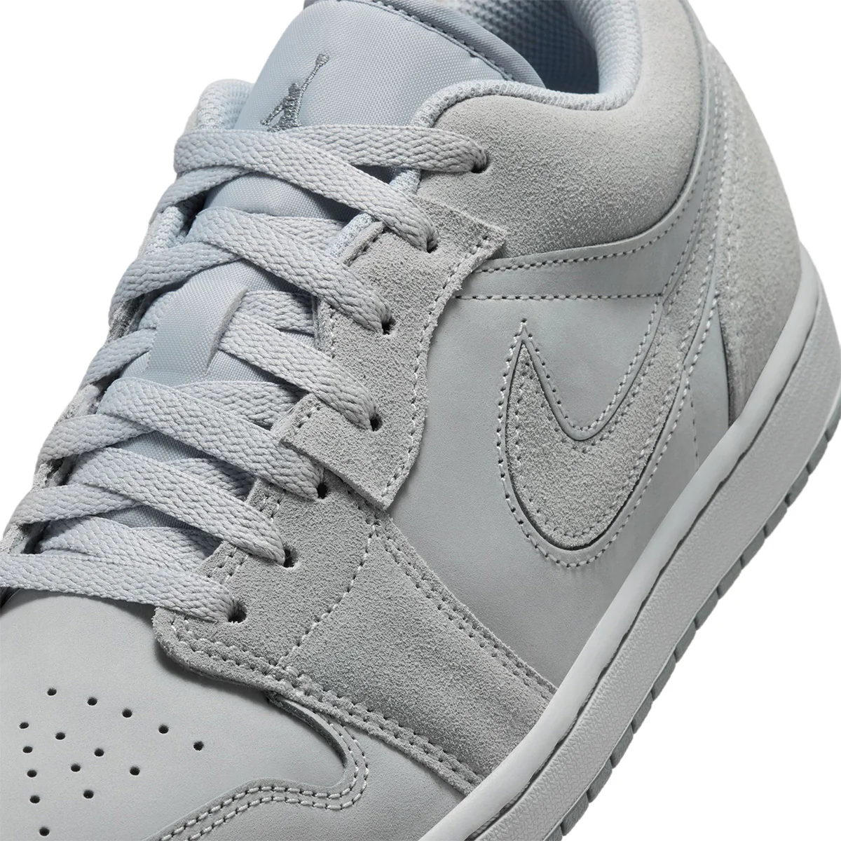 Air Jordan 1 Low SE Craft 'WOLF GREY/WOLF GREY/SMOKE GREY' - Image 8
