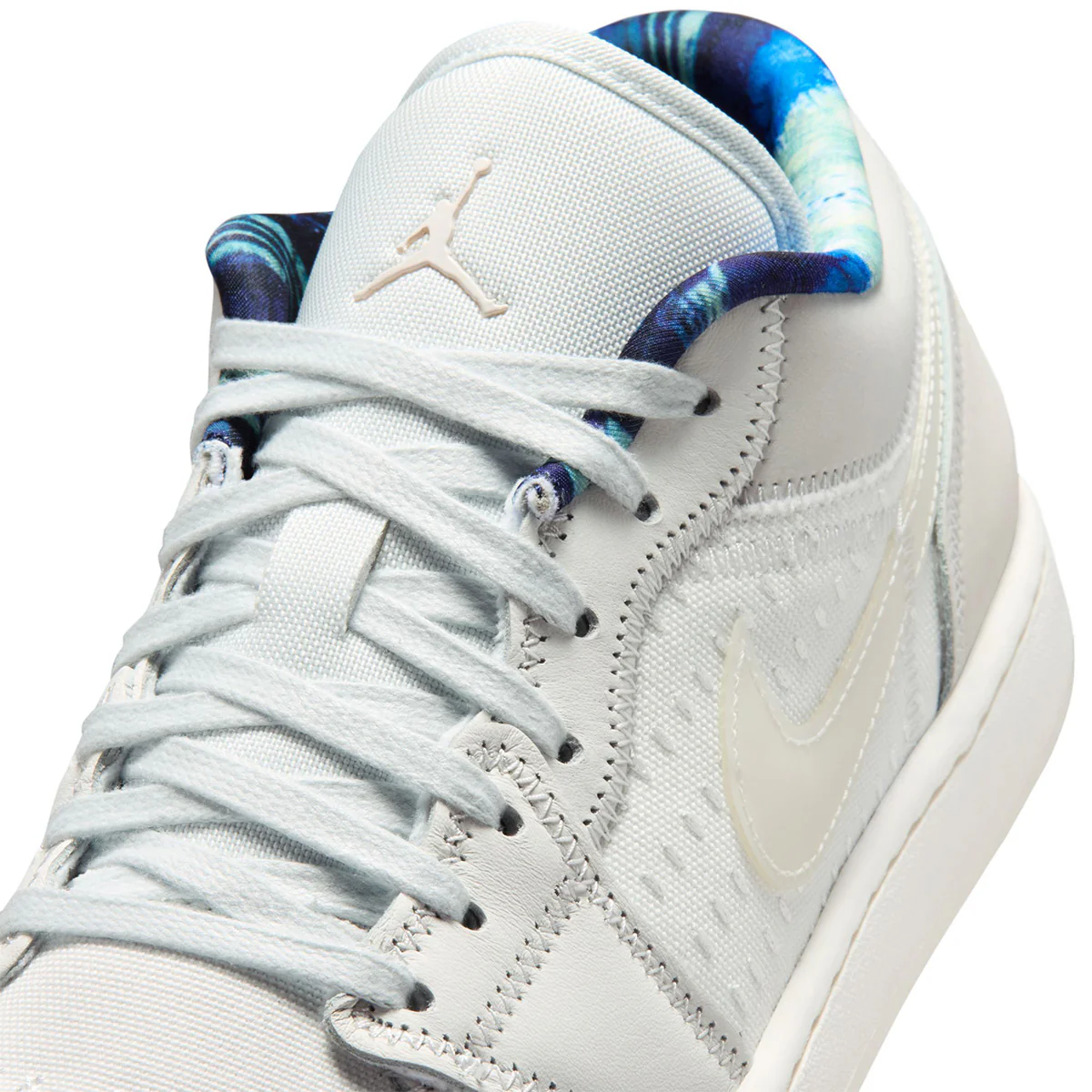 Air Jordan 1 Low SE 'Summit White/Multi-Color/Off White/Sail' - Image 8