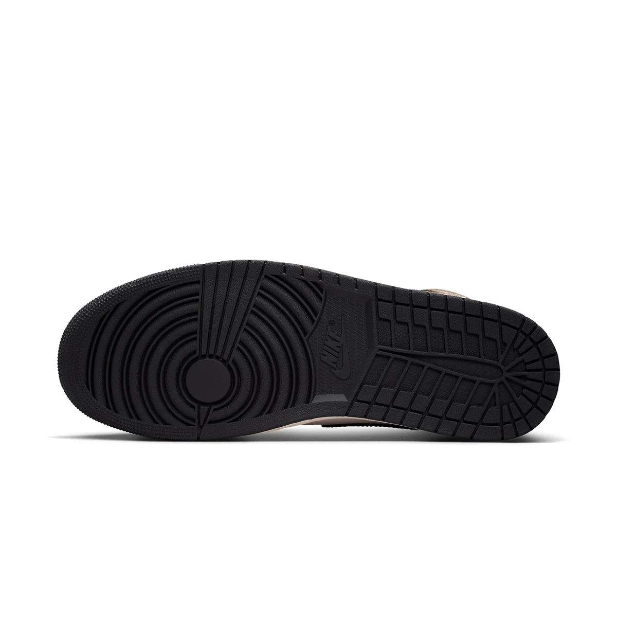 Air Jordan 1 Mid 'BLACK/PHANTOM/PALOMINO/UNIVERSITY RED' - Image 4