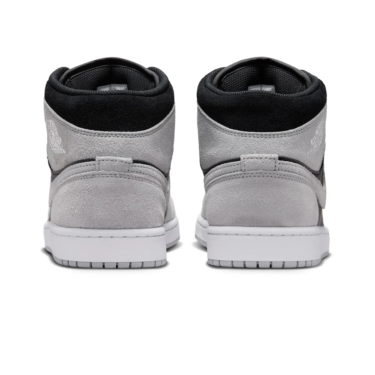 Air Jordan 1 Mid 'LT SMOKE GREY/WHITE/BLACK' - Image 5