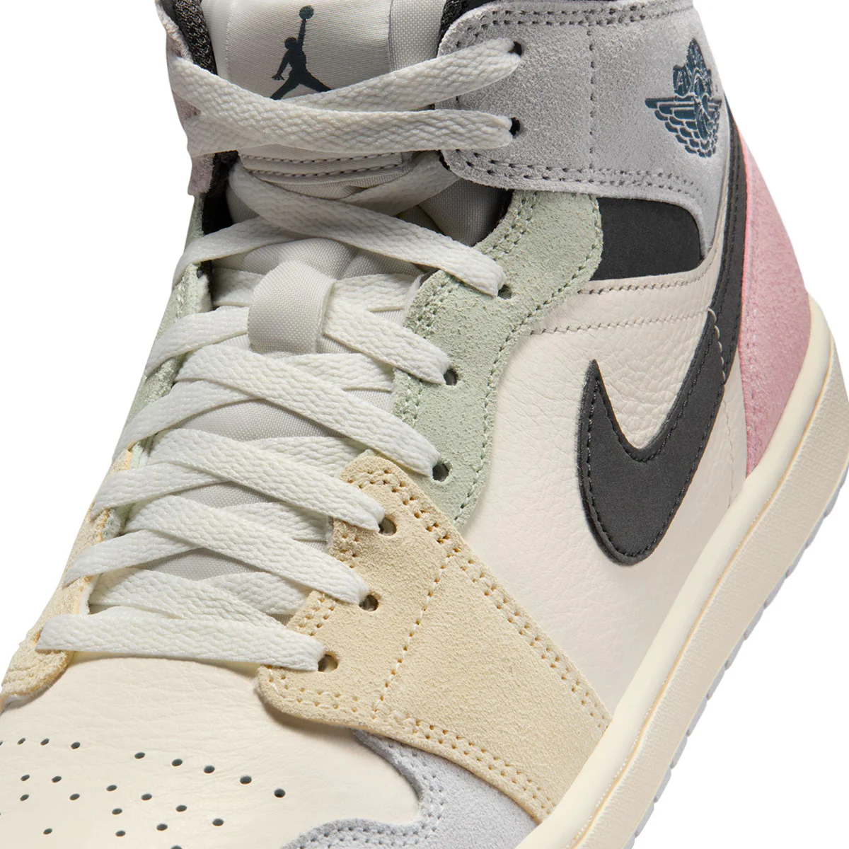 Air Jordan 1 Mid SE 'SAIL/ICED JADE-ANTHRACITE-JADE AURA' - Image 5