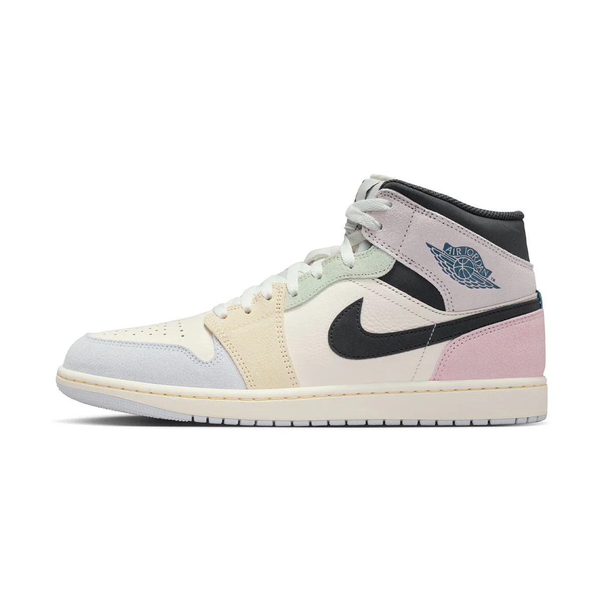 Air Jordan 1 Mid SE 'SAIL/ICED JADE-ANTHRACITE-JADE AURA' - Image 7