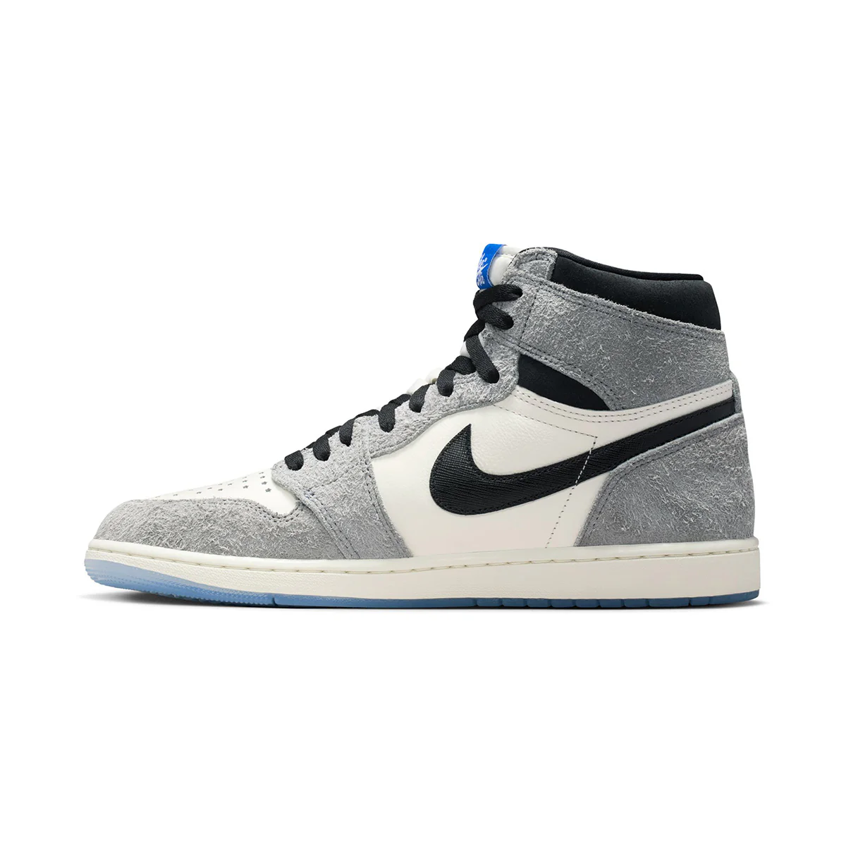 Air Jordan 1 Retro High OG 'COOL GREY/BLACK/SAIL/GAME ROYAL' - Image 10