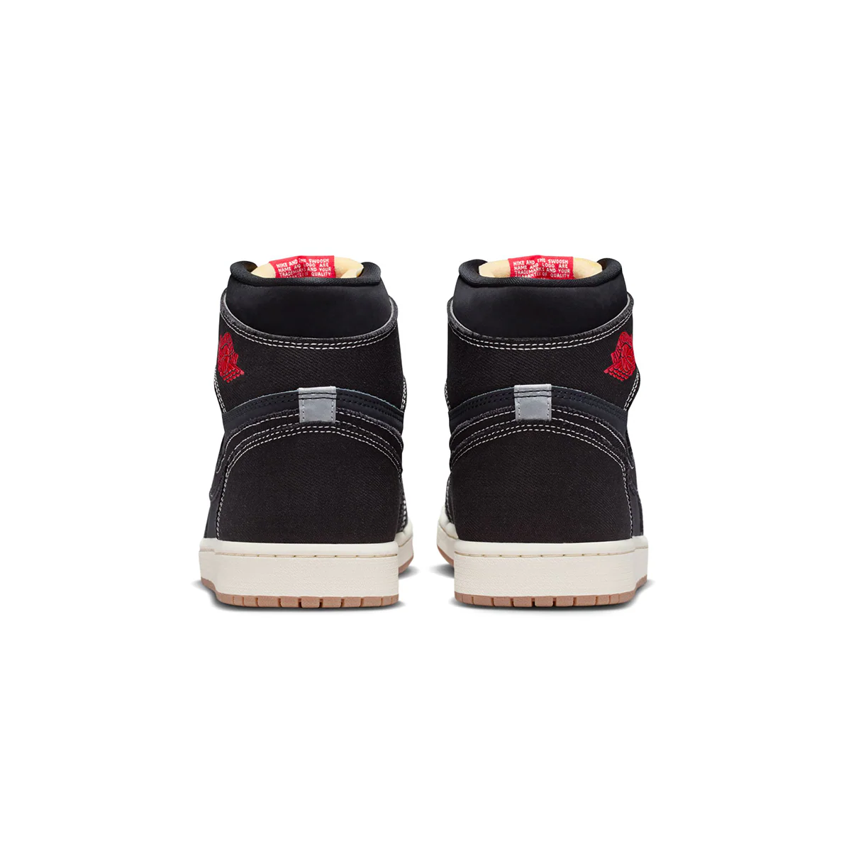 Air Jordan 1 Retro High OG Flight Club 'BLACK/UNIVERSITY RED/SAIL/GUM MED BROWN' - Image 5