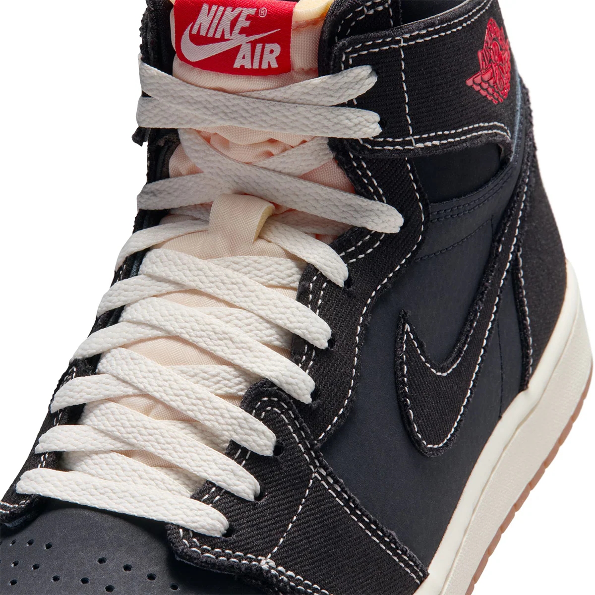 Air Jordan 1 Retro High OG Flight Club 'BLACK/UNIVERSITY RED/SAIL/GUM MED BROWN' - Image 7