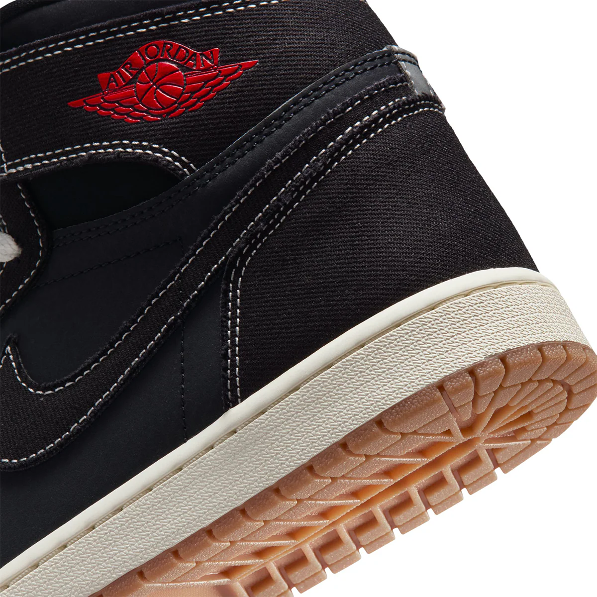 Air Jordan 1 Retro High OG Flight Club 'BLACK/UNIVERSITY RED/SAIL/GUM MED BROWN' - Image 8