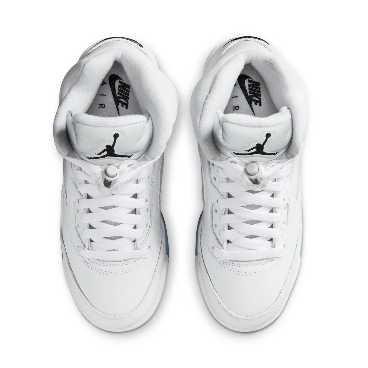 Air Jordan 5 Retro OG Grade School "White Metallic" - Image 4