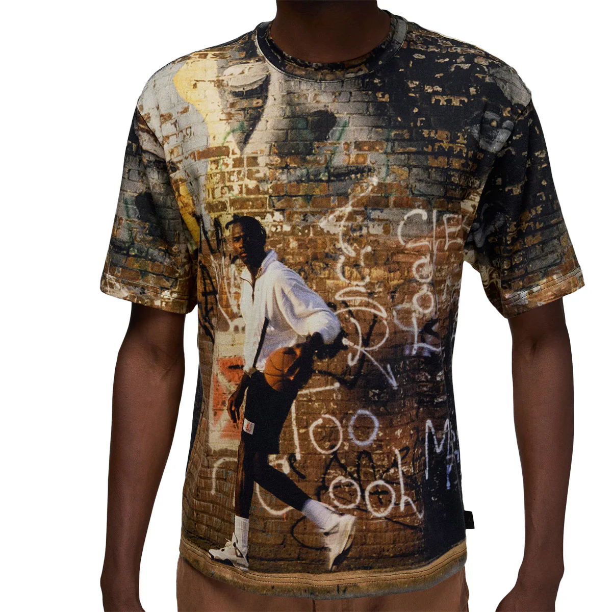 Air Jordan 85 Men's Graphic T-shirt 'Off Noir/Sail' - Image 3