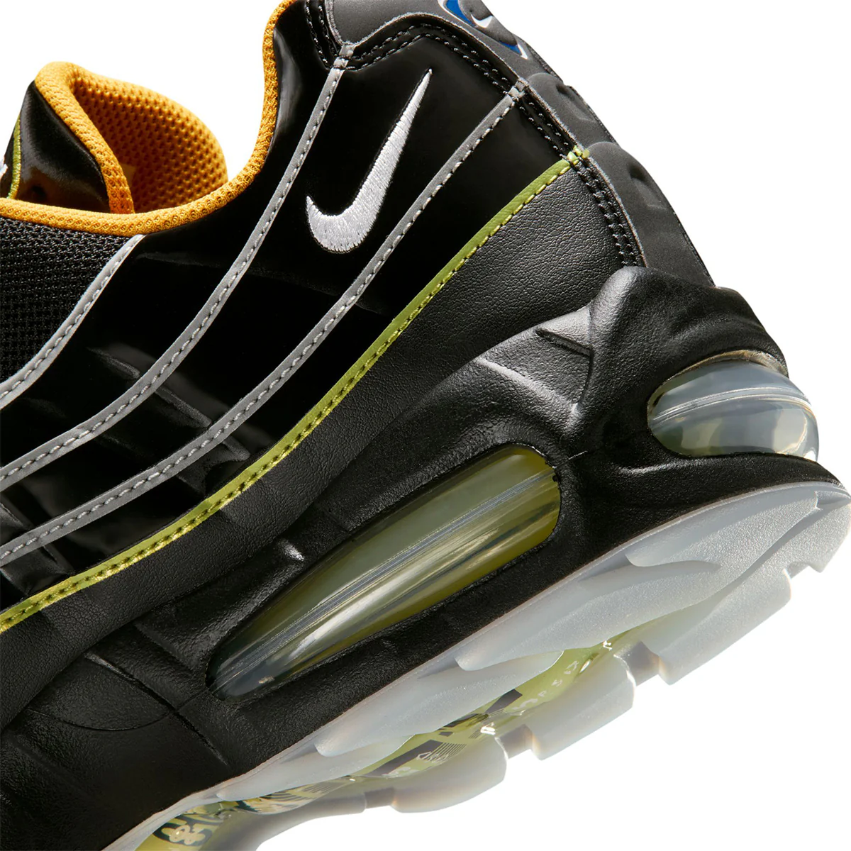  Air Max 95 "Big Bubble" 'BLACK/WHITE/GOLD LEAF/PEAR' - Image 9