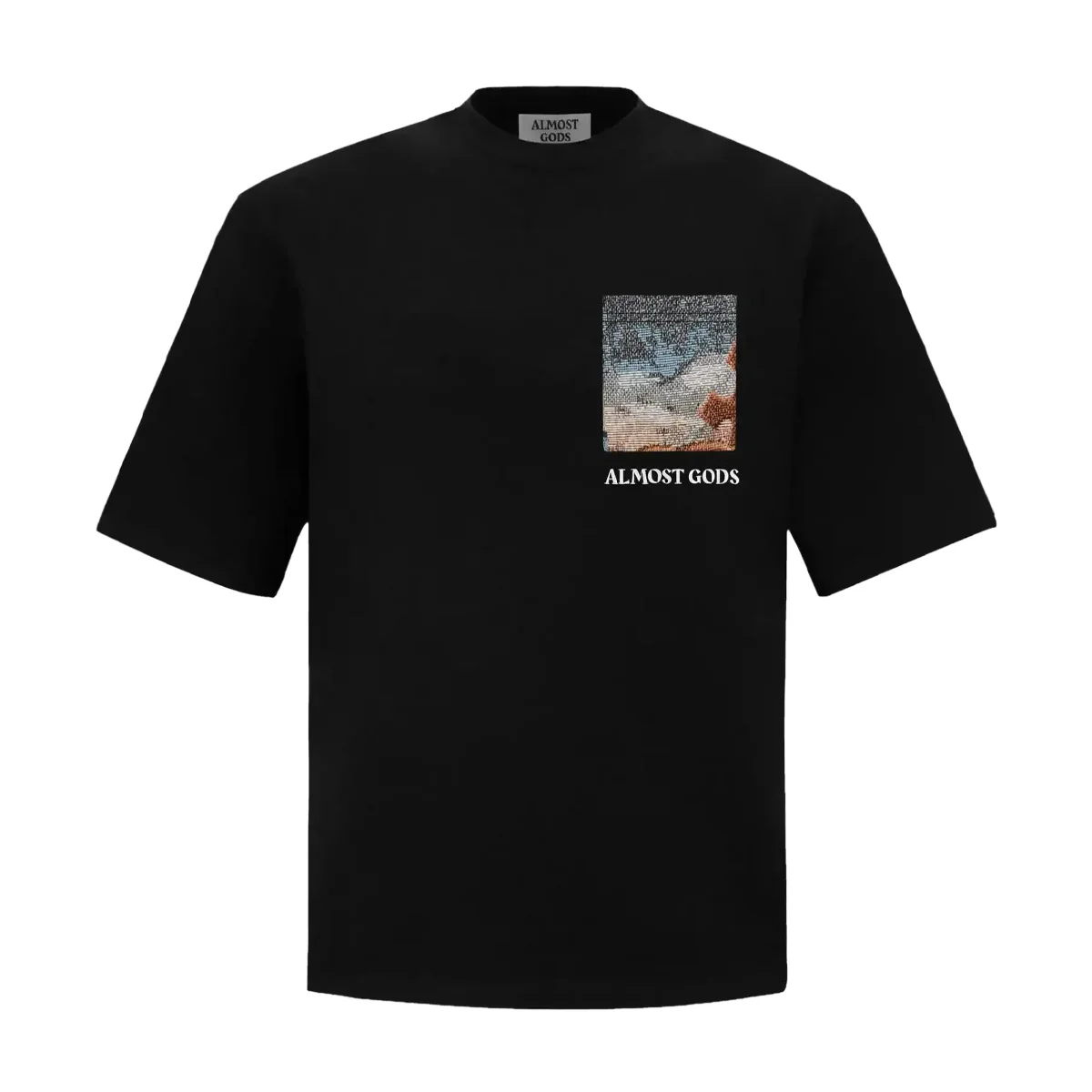 Almost Gods Arcana Jacquard Patched Tee - Image 2