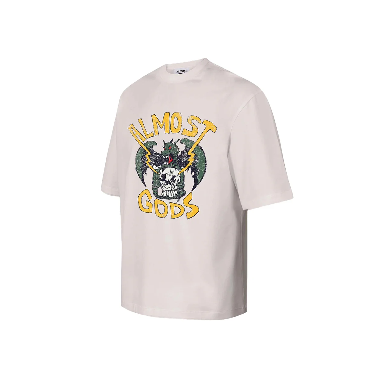 Almost Gods Recon Tee in Off White - Image 3