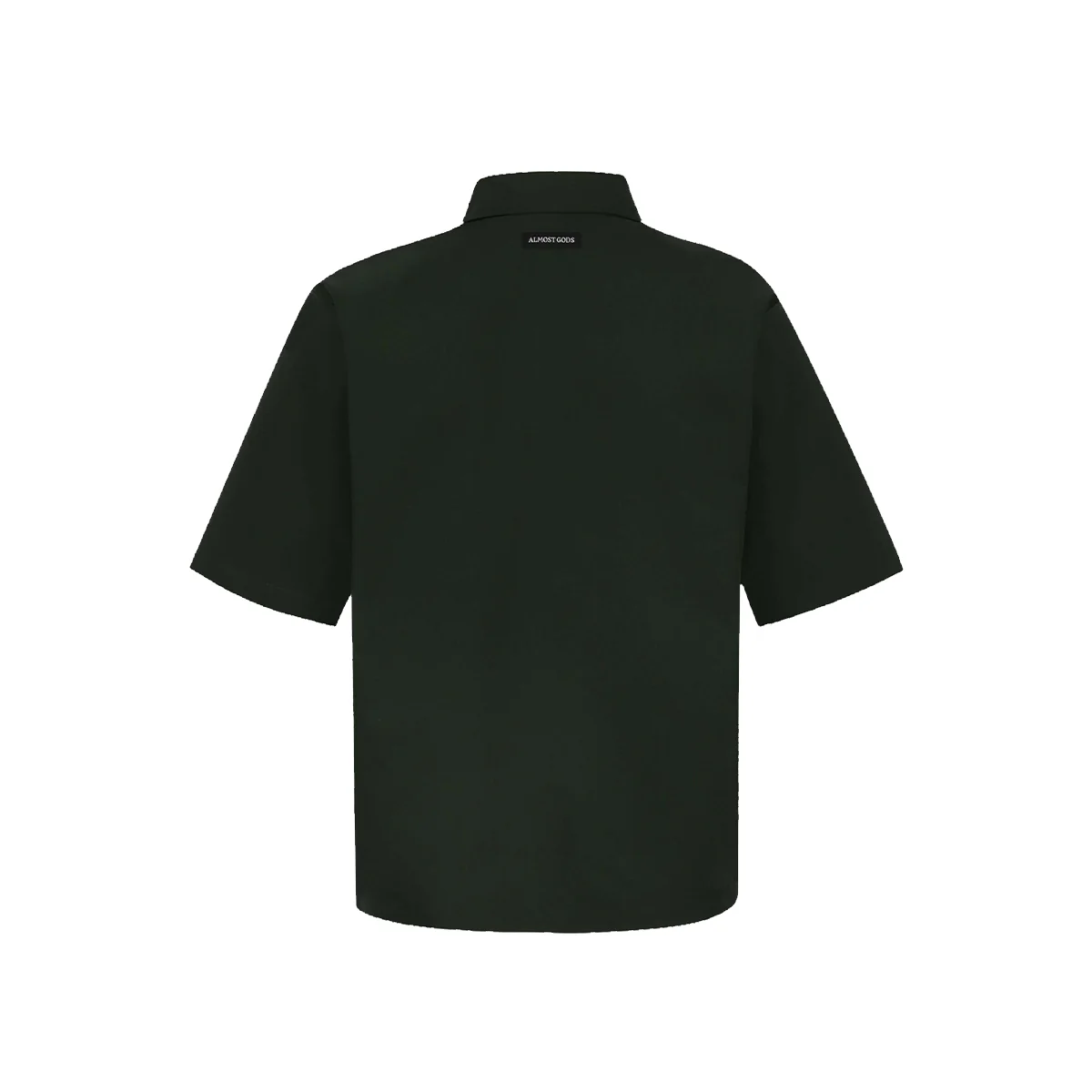 ALPHA CROSS SPRAY PAINT SHIRT IN GREEN - Image 3