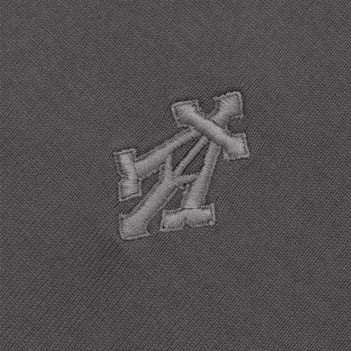 Alpha Cross Tee in Dip-Dye 'Grey' - Image 4