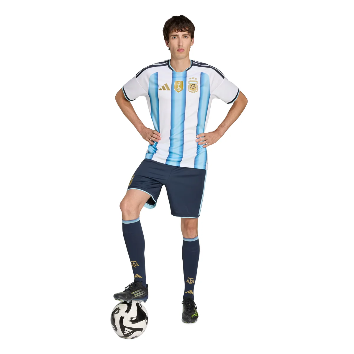 Argentina 26 Home Shorts 'NIGHT NAVY' - Image 3