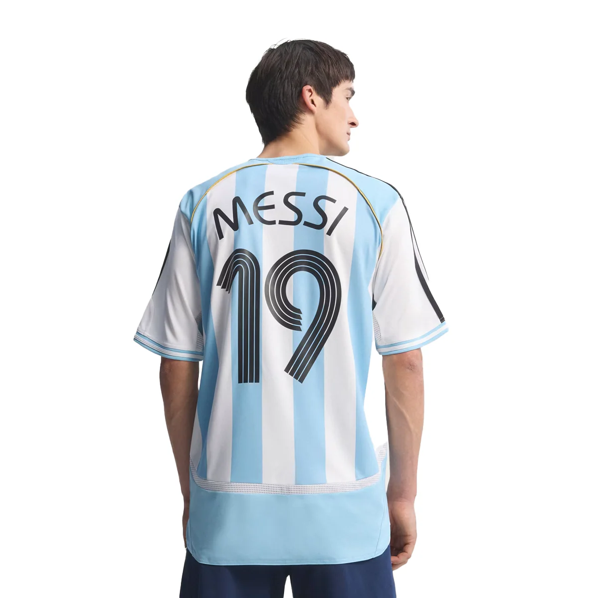 '+ Argentina Home Jersey 2006 Messi - Image 3