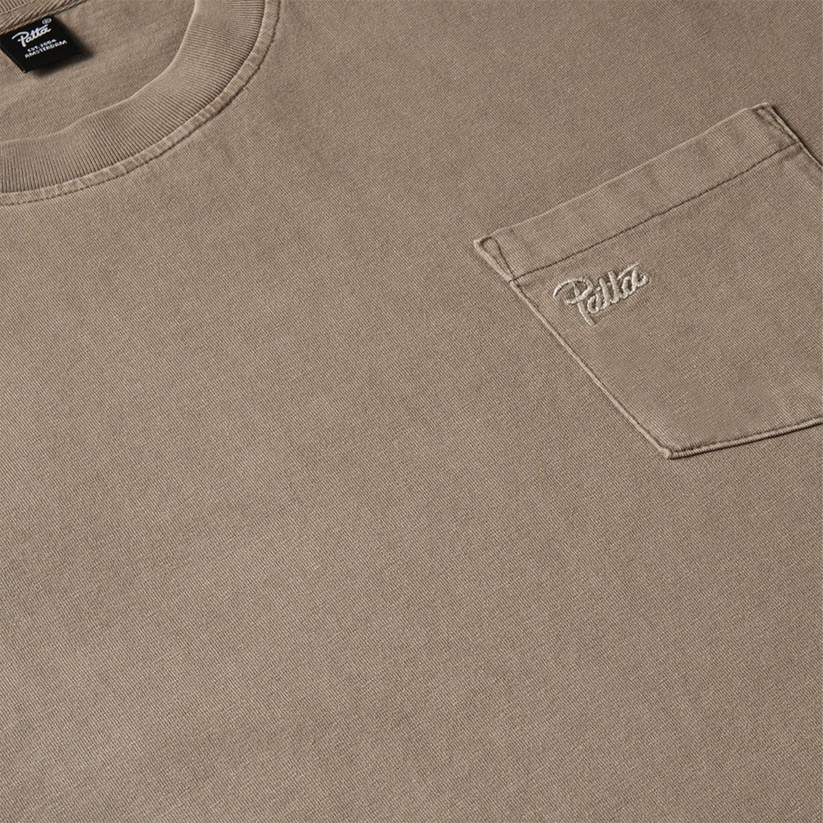 Basic Pocket Tee 'Driftwood' - Image 3