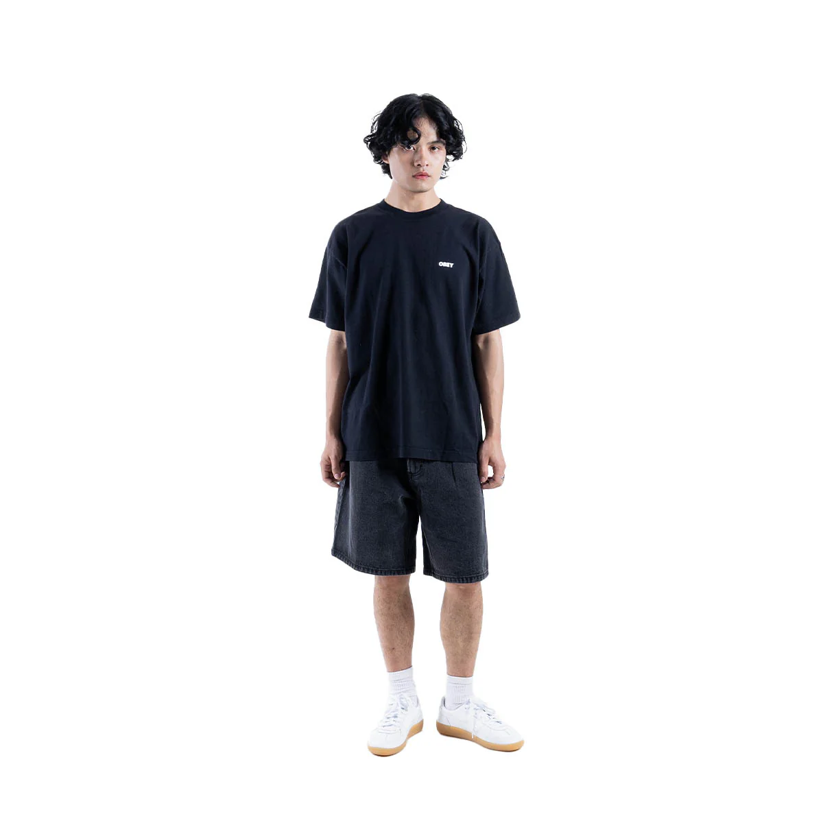 BOLD ICON HEAVYWEIGHT TEE 'BLACK' - Image 2