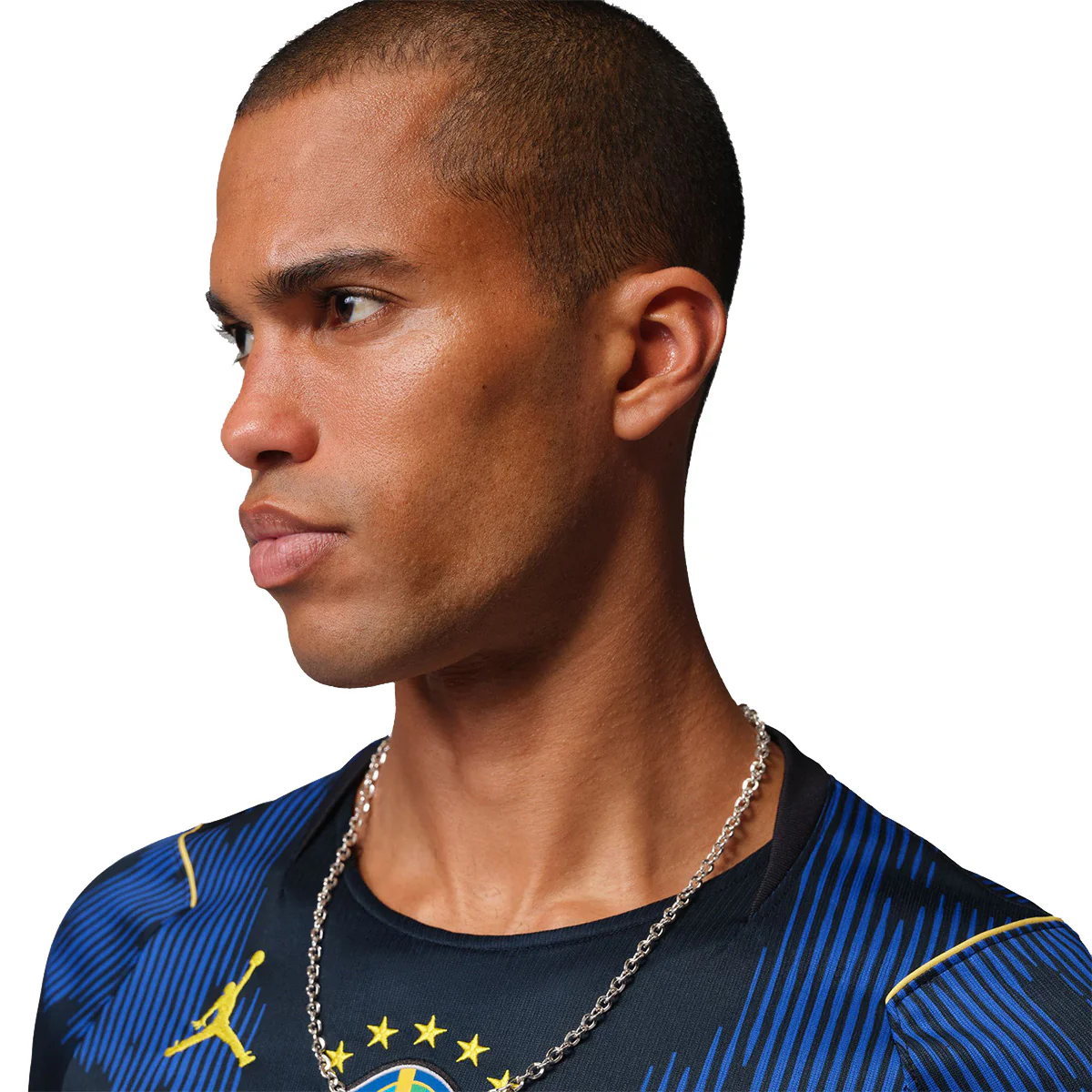 Brasil 2026 Stadium away Dri-FIT Soccer SS Jersey'OLD ROYAL/BLACK/P109C' - Image 4
