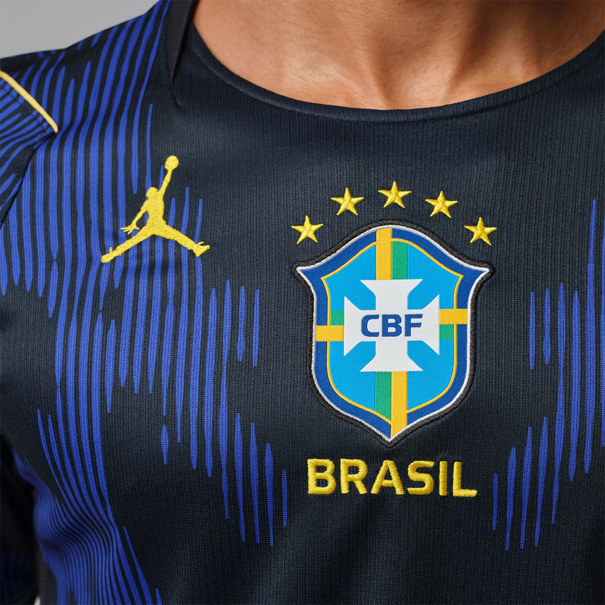 Brasil 2026 Stadium away Dri-FIT Soccer SS Jersey'OLD ROYAL/BLACK/P109C' - Image 9