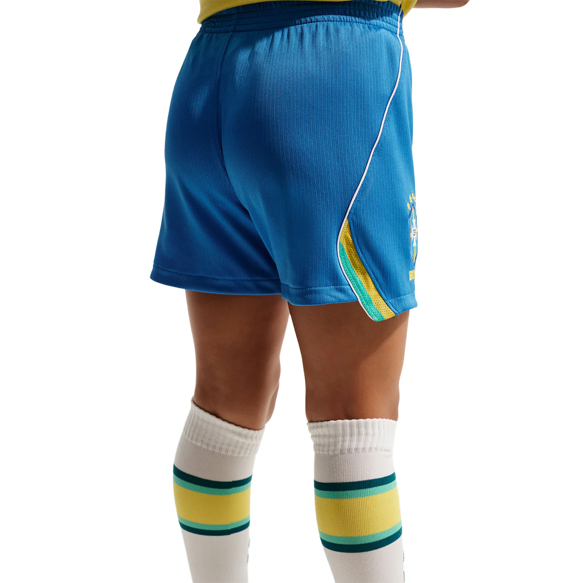 Brazil 2026 Stadium Home Little Kids' Soccer 3-Piece Kit 'CANARY/LIGHT MENTA/GEODE TEAL' - Image 8