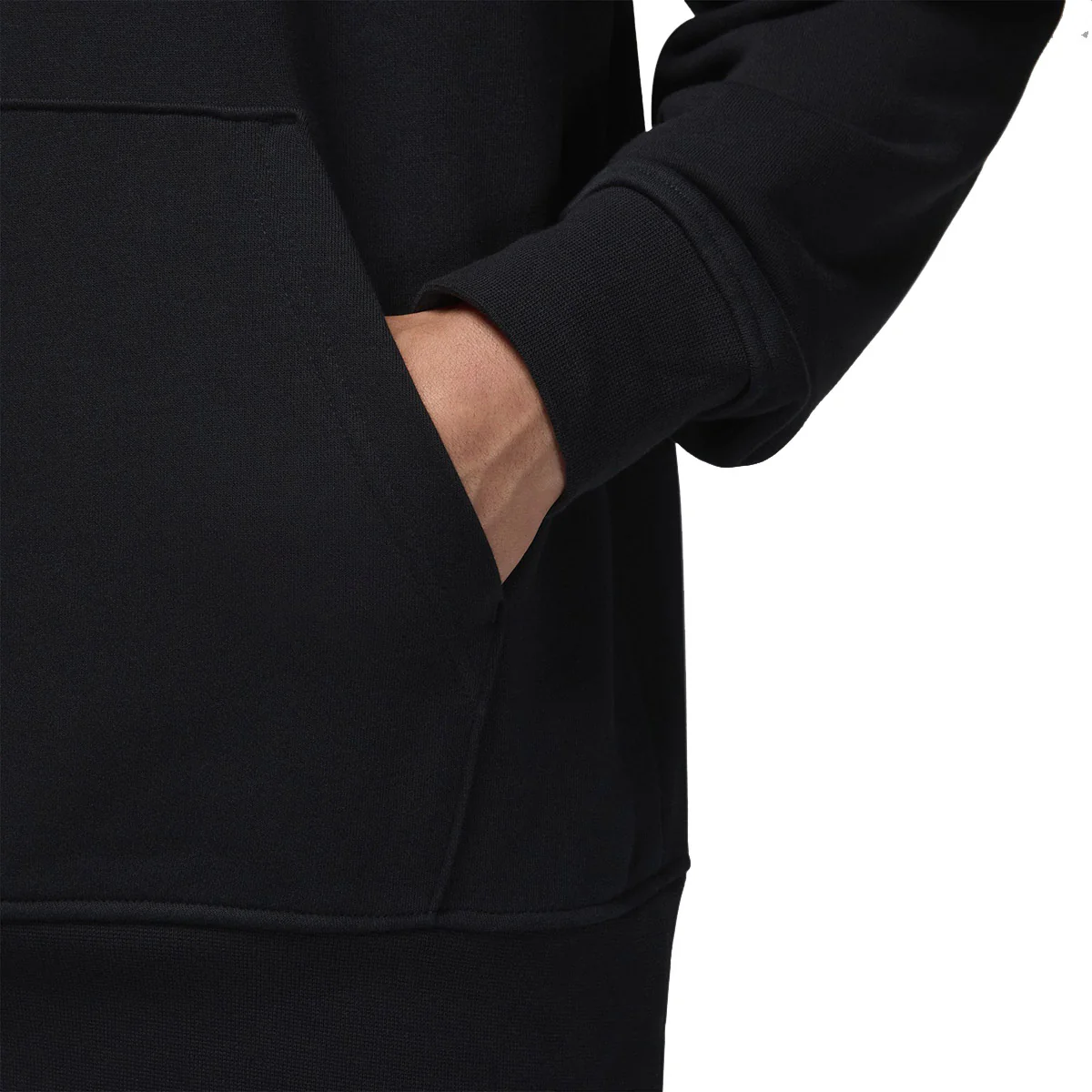 Brooklyn Fleece Men's Pullover Hoodie 'Black/White' - Image 3
