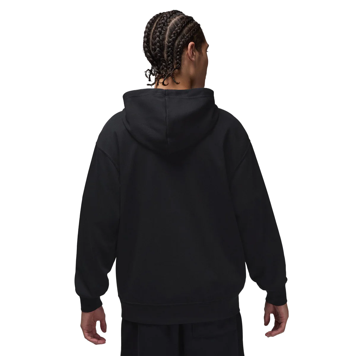 Brooklyn Fleece Men's Pullover Hoodie 'Black/White' - Image 6