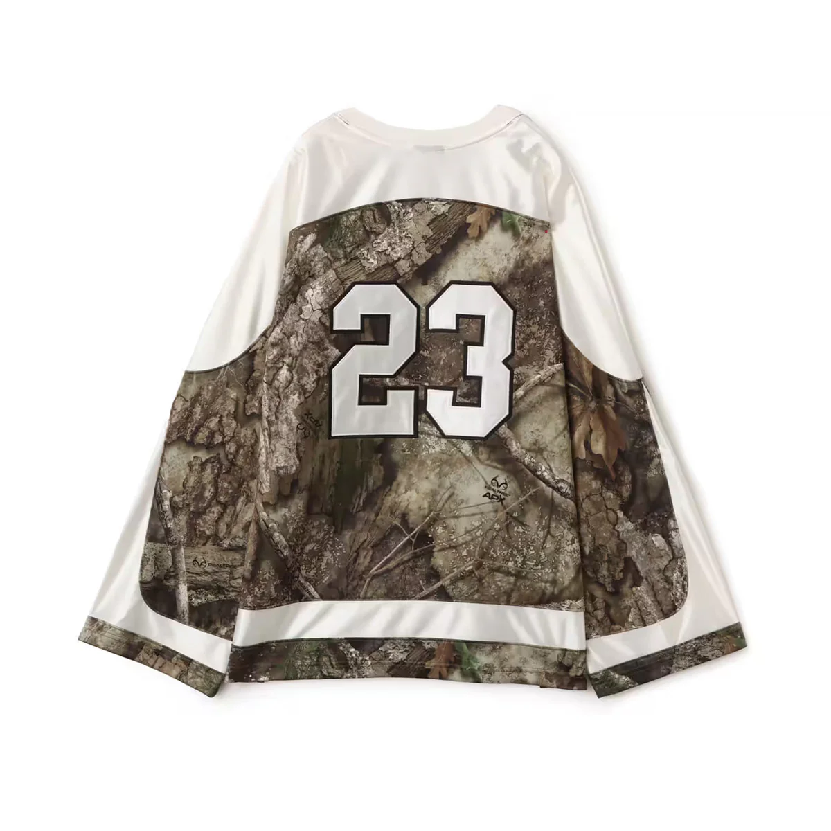 Brooklyn
Men's Realtree Hockey Jersey 'Medium Olive/Sail/Sail' - Image 3