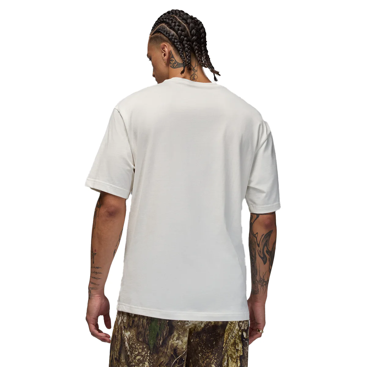 Brooklyn Men's Realtree Jumpman T-Shirt 'Sail/White' - Image 5