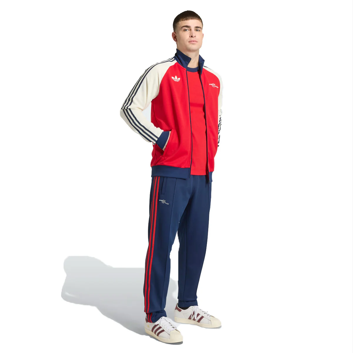'+ Camiseta Arsenal FC OG Track Top 'Better Scarlet / Off White' - Image 2