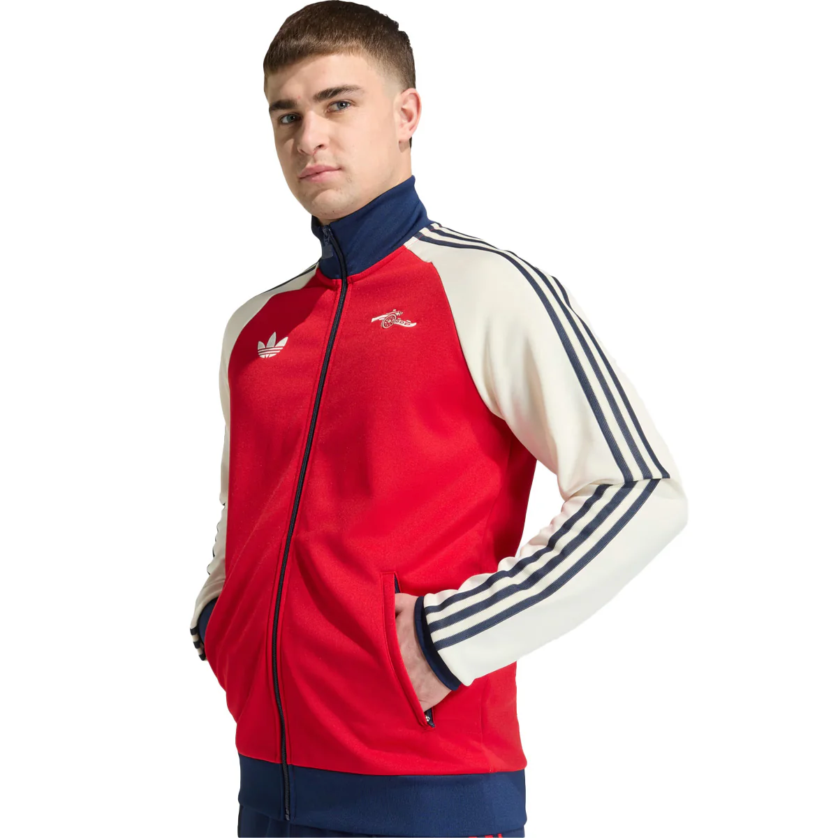 '+ Camiseta Arsenal FC OG Track Top 'Better Scarlet / Off White' - Image 3