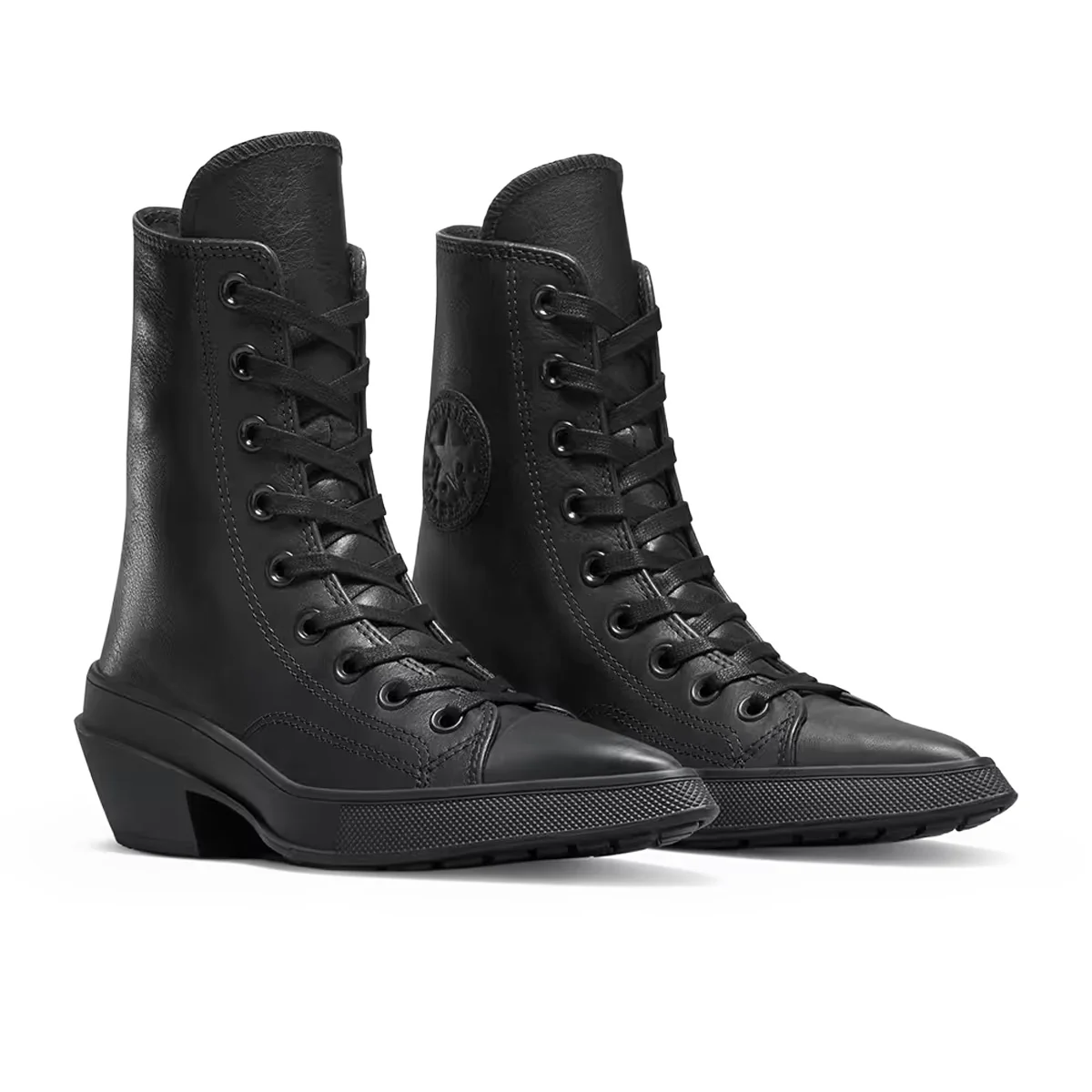 Chuck 70 De Luxe Pointed High 'BLACK/BLACK/BLACK' - Image 3