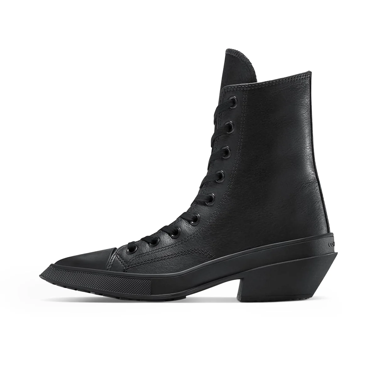 Chuck 70 De Luxe Pointed High 'BLACK/BLACK/BLACK' - Image 4
