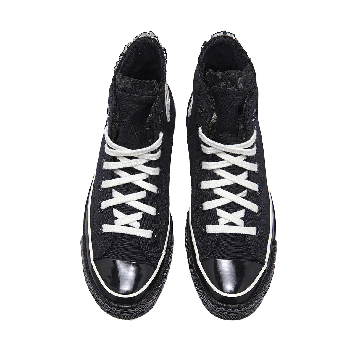 Chuck 70 High Ruffles & Bows 'Black' - Image 4
