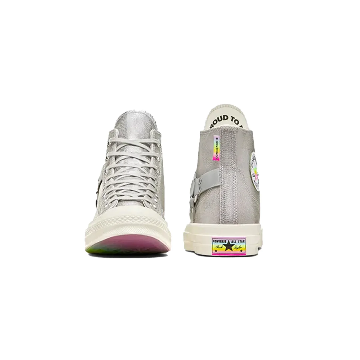 CHUCK 70 'SILVER/EGRET/CHAOS FUSCHIA' - Image 4