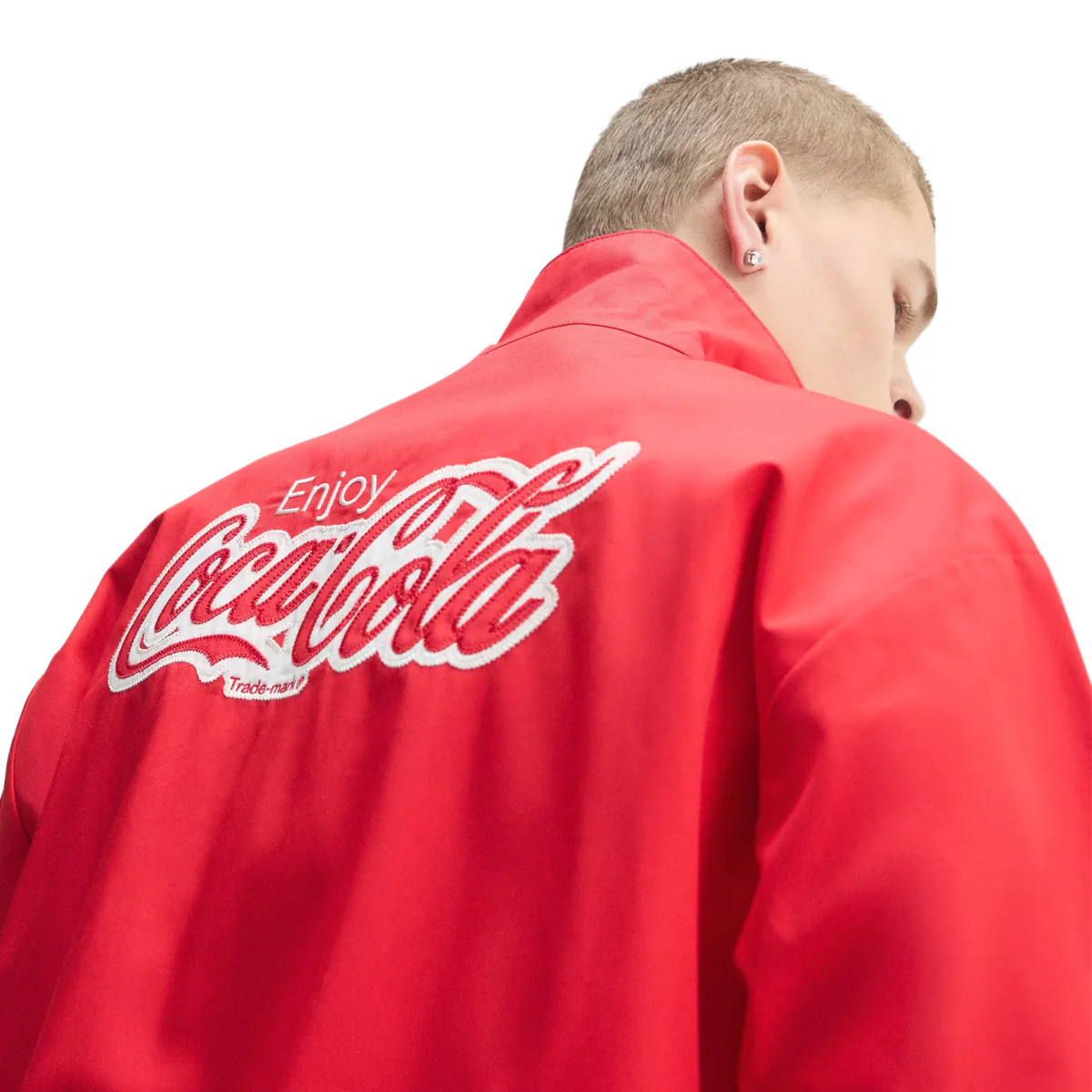 '+ COCA COLA CLASSIC SPORT FIREBIRD TRACK JACKET 'Vivid Red' - Image 4