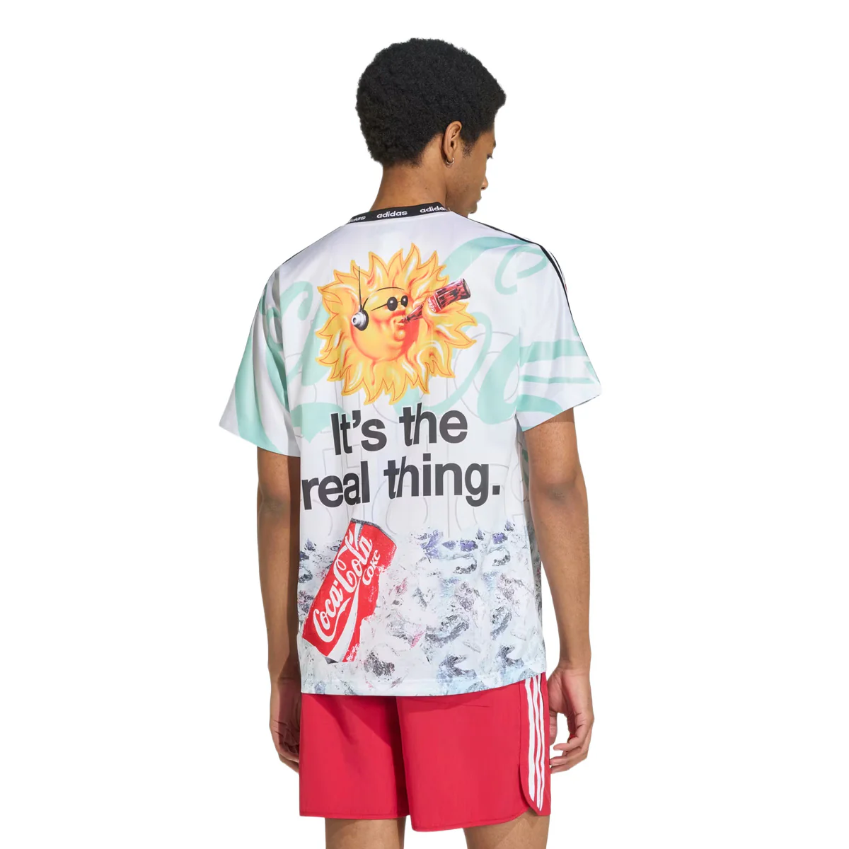 '+ COCA-COLA CLASSIC SPORT MASH-UP JERSEY 'White/Multicolor' - Image 3