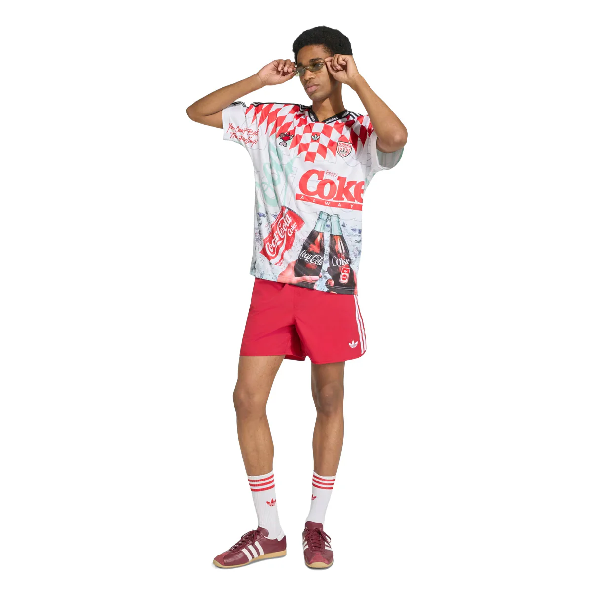 '+ COCA-COLA CLASSIC SPORT MASH-UP JERSEY 'White/Multicolor' - Image 4