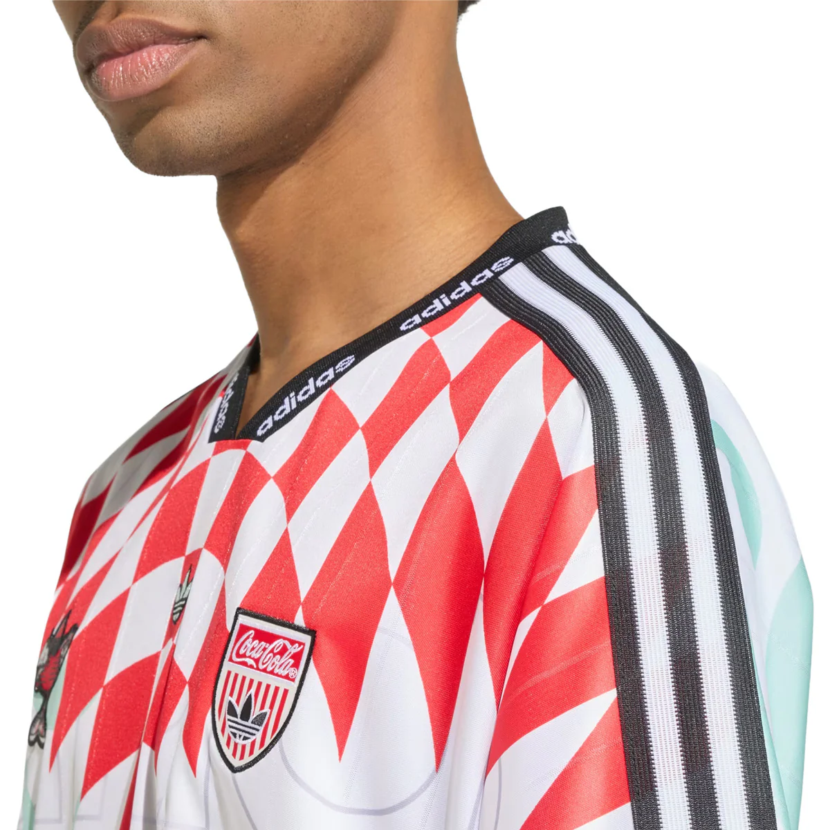'+ COCA-COLA CLASSIC SPORT MASH-UP JERSEY 'White/Multicolor' - Image 5