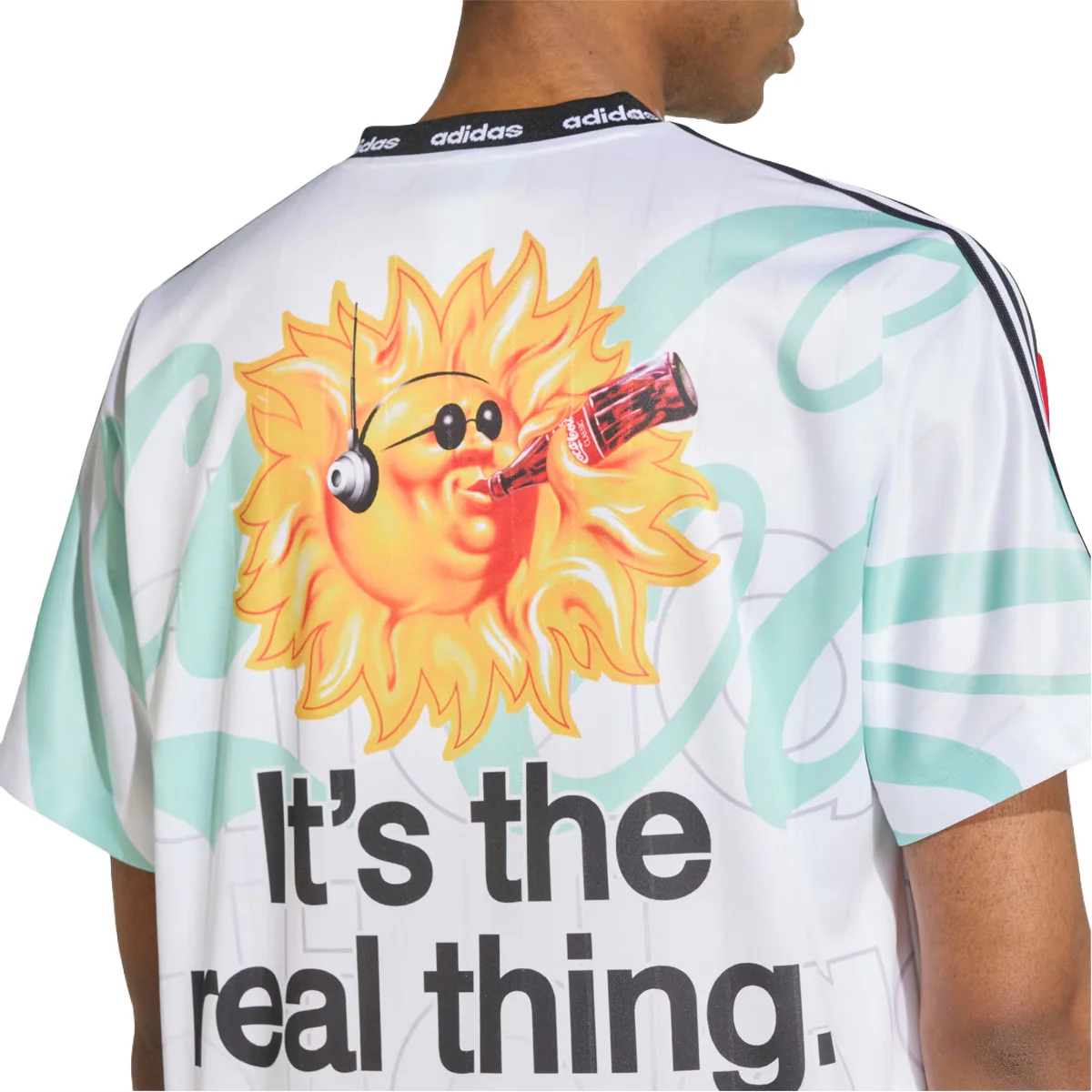 '+ COCA-COLA CLASSIC SPORT MASH-UP JERSEY 'White/Multicolor' - Image 6