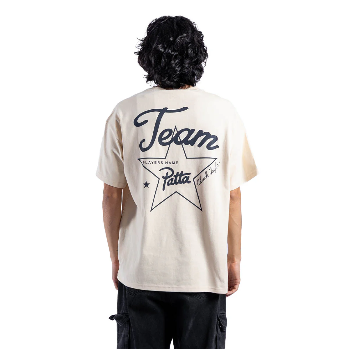 CONVERSE + PATTA ANNIVERSARY TEE 'NATURAL IVORY' - Image 2